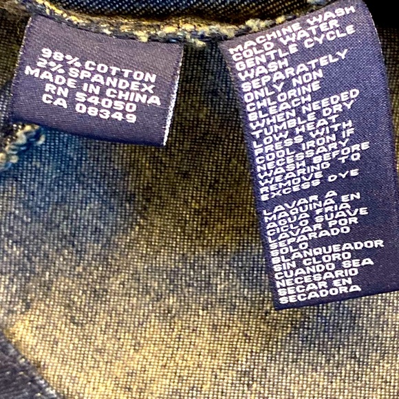 Embellished Jean Jacket with Bugle Bead Trim - Picture 8 of 8